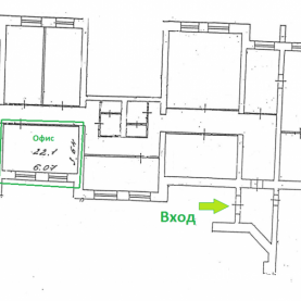 Офисное помещение, 22.1 м²