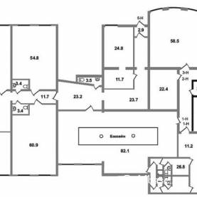 Сдам салон красоты 635м2, Бухарестская ул